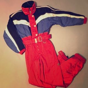 Descente retro ski jumpsuit 🎿